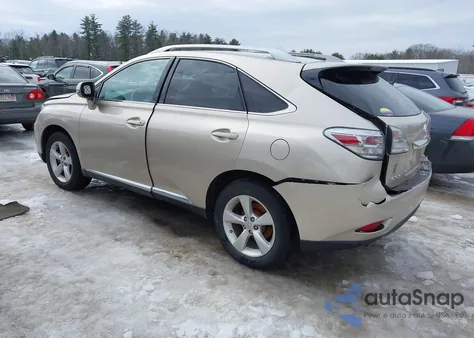 2011 Lexus Rx 350 from USA, damaged, VIN 2T2BK1BA3BC092367